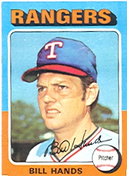 1975 Topps Baseball Cards      412     Bill Hands
